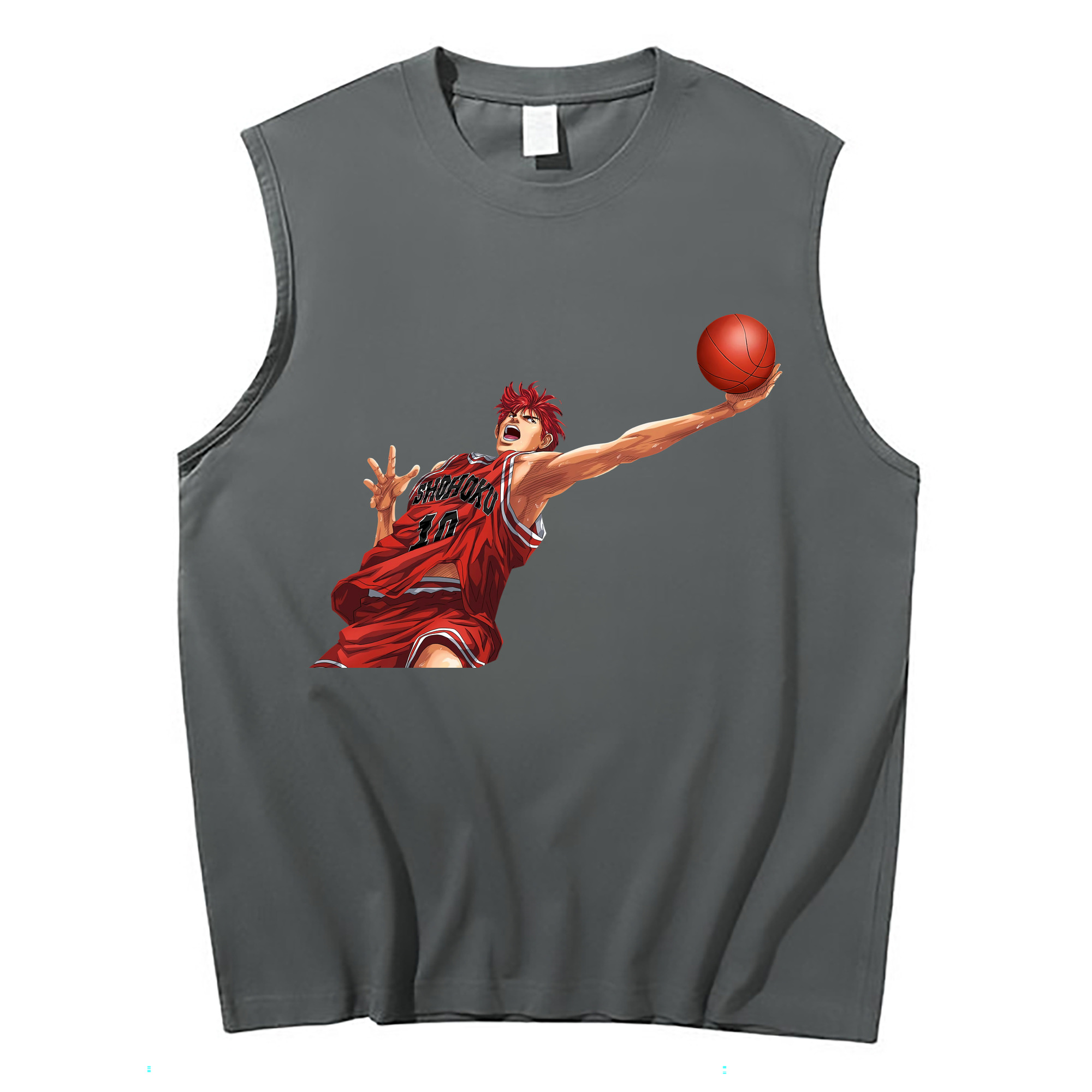 （画像用） SLAM DUNK／スラムダンク コットン100％タンクトップ（フロントプリント）